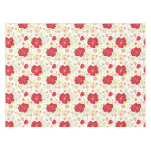 Nappe Motif tiré par la main de ketmie