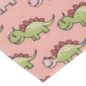 Nappe Motif transparent de dinosaure mignon (Angle)