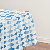 Nappe Motif triangle bleu (In Situ)
