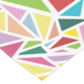 Nappe Motif triangles colorés (Angle)