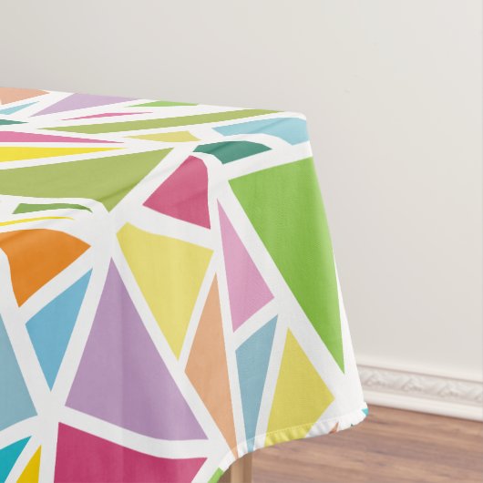 Nappe Motif triangles colorés (In Situ)