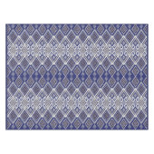 Nappe Motif tribal bleu marine de surface (Devant (Horizontal))