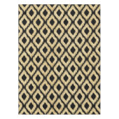 Nappe Motif tribal de parties scintillantes noires (Devant)