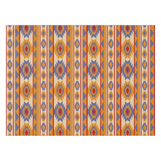 Nappe Motif tribal du sud-ouest (Devant (Horizontal))
