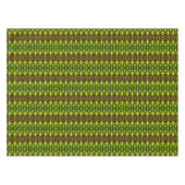 Nappe Motif tribal marron et noir (Devant (Horizontal))