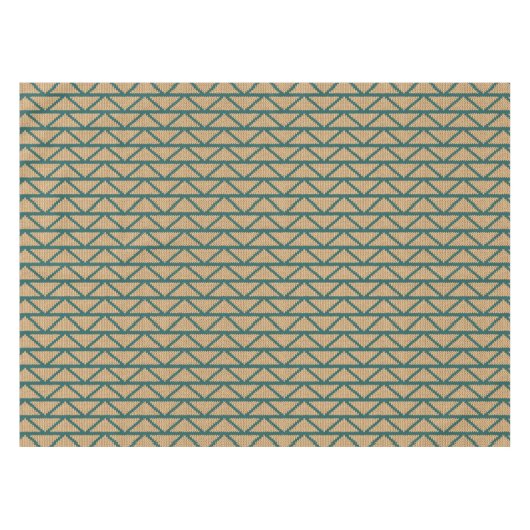 Nappe Motif tricoté par style ethnique (Devant (Horizontal))