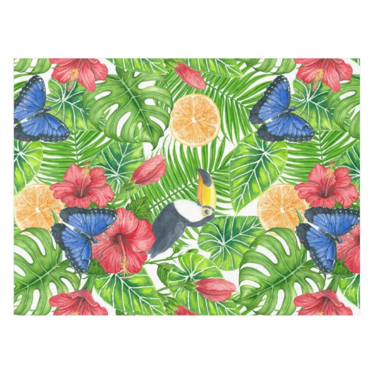 Nappe Motif tropical (Devant (Horizontal))