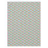 Nappe Motif tropical abstrait coloré (Devant)