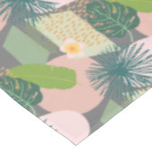 Nappe Motif tropical Abstrait moderne (Angle)