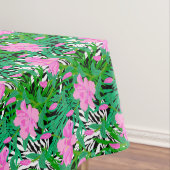 Nappe Motif tropical avec des fleurs de jungle (In Situ)