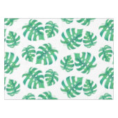 Nappe Motif tropical avec feuilles monstères (Devant (Horizontal))