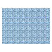 Nappe Motif tropical bleu lumineux d'aquarelle (Devant (Horizontal))