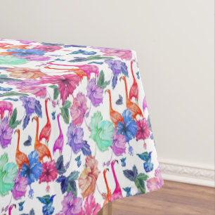 Nappe Motif tropical d'aquarelle