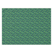 Nappe Motif tropical de feuille (Devant (Horizontal))