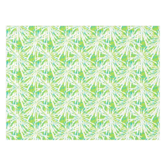 Nappe Motif tropical de palmettes (Devant (Horizontal))