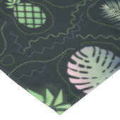 Nappe Motif tropical sombre (Angle)
