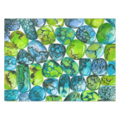 Nappe Motif turquoise (Devant (Horizontal))