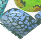 Nappe Motif turquoise (Angle)