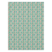 Nappe Motif turquoise 2 d'hippocampe (Devant)