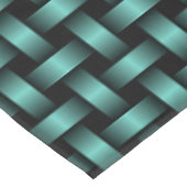 Nappe Motif turquoise Black Weaver (Angle)