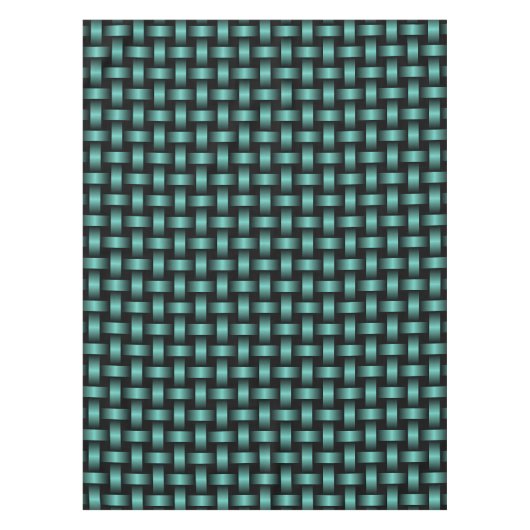 Nappe Motif turquoise Black Weaver (Devant)