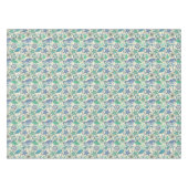 Nappe Motif turquoise d'animaux de mer (Devant (Horizontal))