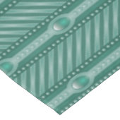 Nappe Motif turquoise ornemental (Angle)
