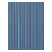 Nappe Motif uni rayé bleu rétro (Devant)