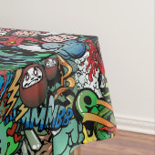 Nappe Motif urbain de caractères de graffiti d'art de (In Situ)