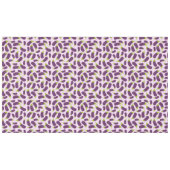 Nappe Motif végétal d'aubergine violet végétal Conceptio (Devant (Horizontal))