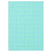 Nappe Motif vert à la chaux bleu turquoise Aqua (Devant)