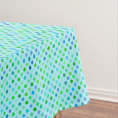 Nappe Motif vert à la chaux bleu turquoise Aqua (In Situ)