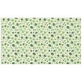 Nappe Motif vert à thème thé (Devant (Horizontal))