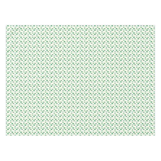 Nappe Motif vert clair de cactus (Devant (Horizontal))
