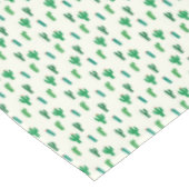 Nappe Motif vert clair de cactus (Angle)