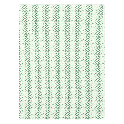 Nappe Motif vert clair de cactus (Devant)