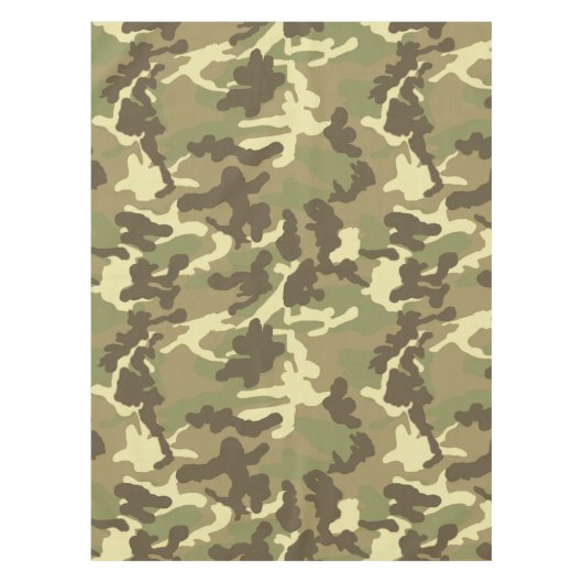 Nappe Motif vert de camouflage (Devant)