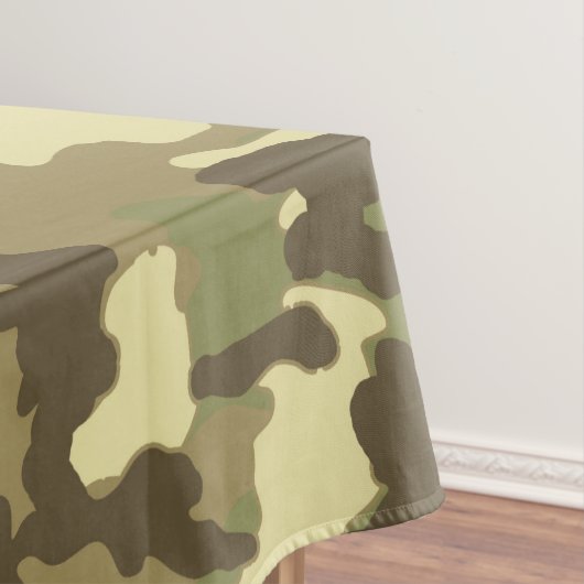 Nappe Motif vert de camouflage (In Situ)