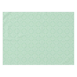 Nappe Motif vert de damassé