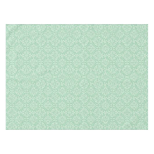 Nappe Motif vert de damassé (Devant (Horizontal))