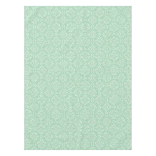 Nappe Motif vert de damassé (Devant)