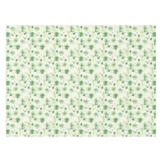 Nappe Motif vert de palmier (Devant (Horizontal))