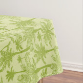 Nappe Motif vert de palmiers (In Situ)
