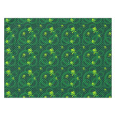 Nappe Motif vert d'Emo avec des cercles (Devant (Horizontal))