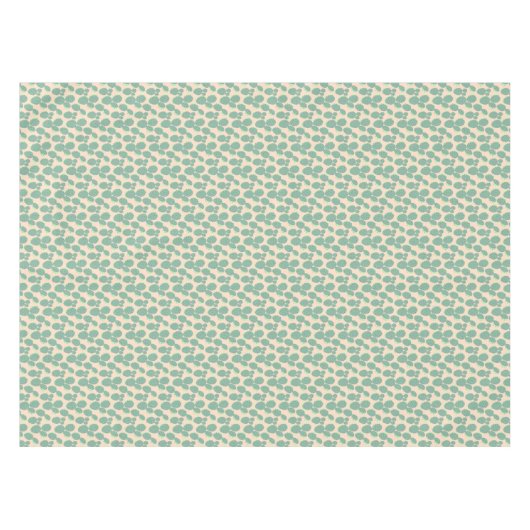 Nappe Motif vert et rose de cactus (Devant (Horizontal))