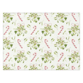 Nappe Motif vert et rouge moderne de Noël (Devant (Horizontal))