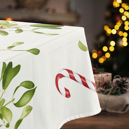 Nappe Motif vert et rouge moderne de Noël
