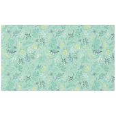 Nappe Motif vert feuillage élégant (Devant (Horizontal))