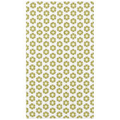 Nappe Motif Vert Olive (Devant)