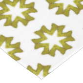 Nappe Motif Vert Olive (Angle)
